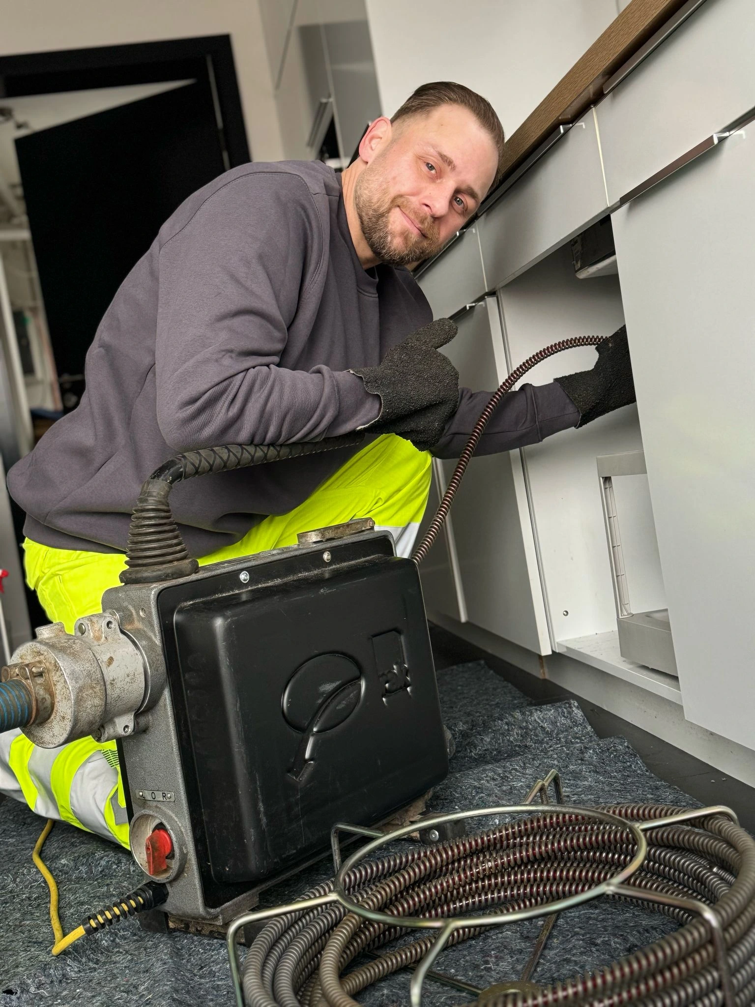 abfluss reinigung küche vesrtopft